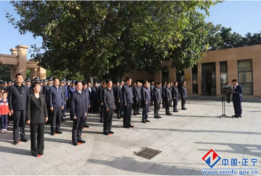 正寧縣舉行烈士紀念日公祭活動